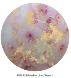 PNS Foil Marble Lilac/Roze 1