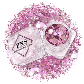 PNS Glitter 47 – Roze/ Zilver Mix & Chameleon Nail Art Glitter