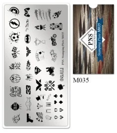 PNS Kleine Stempel plaat M035