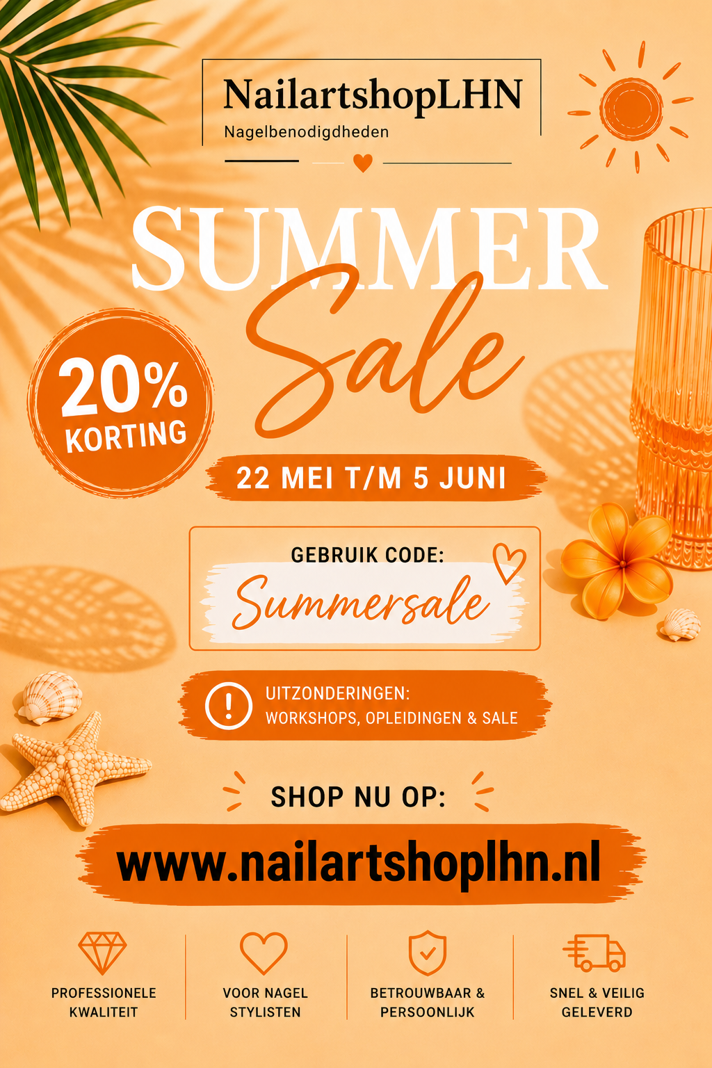 Summersale bij Nailartshoplhn