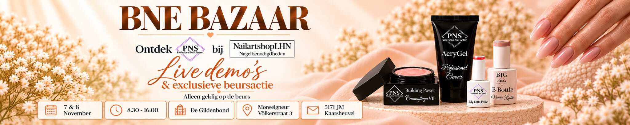 Beurs banner