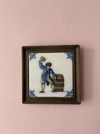 Old Dutch wall tile