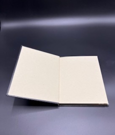 Notitieboek maanfasen & sterren zwart