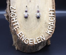 Engel hanger edelsteen Granaat