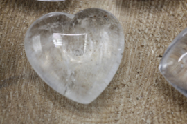 Hart van Bergkristal 3 cm