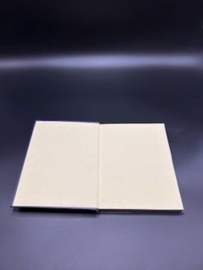 Notitieboek maanfasen & sterren blauw