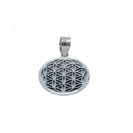 Bloem des Levens hanger 925 zilver 2,4 cm