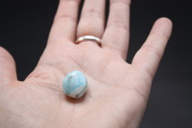 Larimar trommelsteen