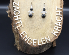 Engel hanger edelsteen Onyx