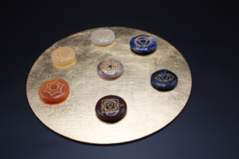 Set Chakra Stenen Rond