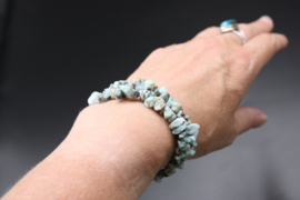 Armband Larimar elastisch 8 mm