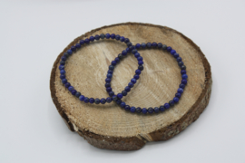 Armband Lapis Lazuli elastisch 4 mm