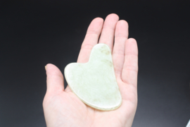 Gua sha massagesteen Jade
