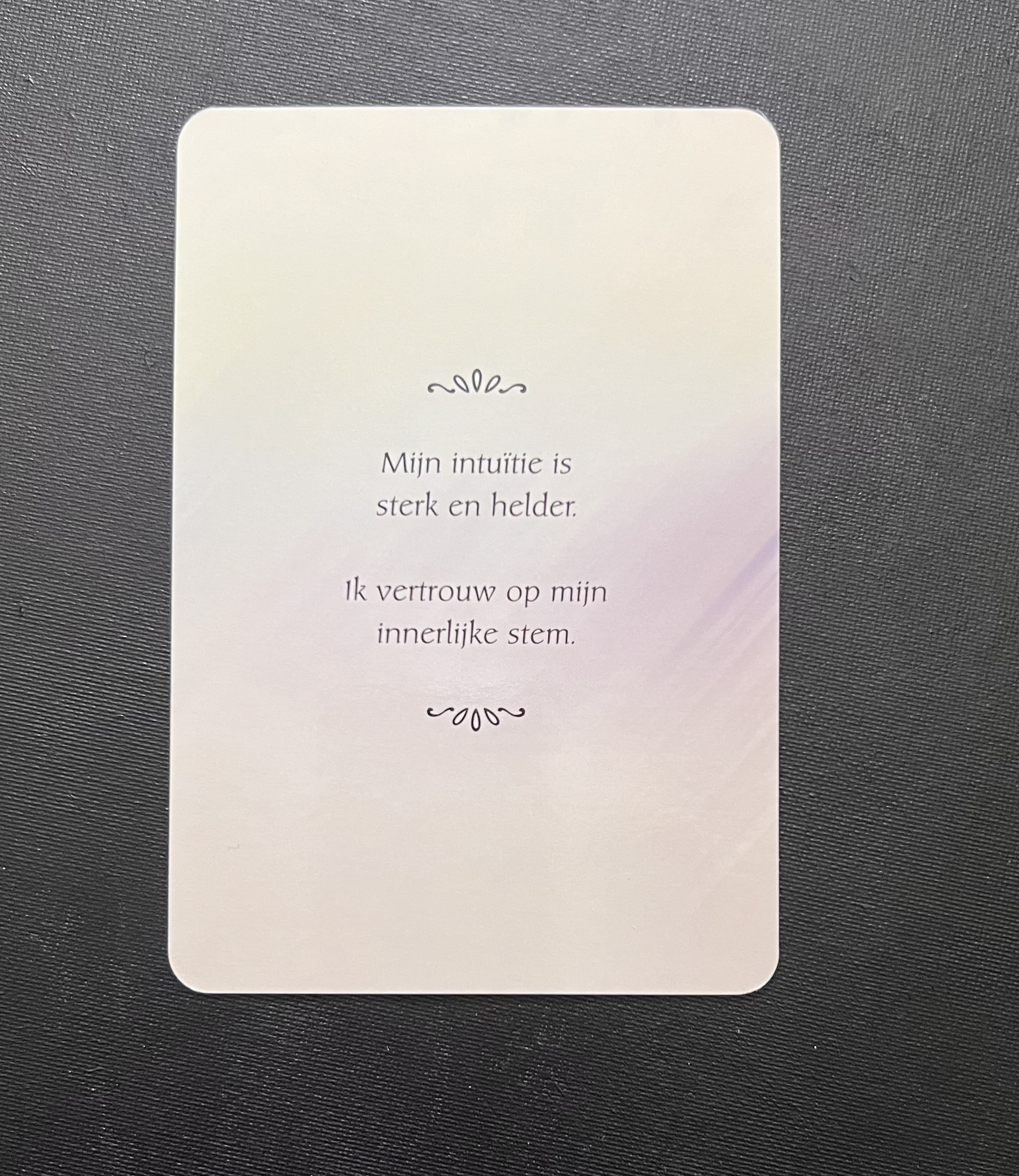 De kracht van affirmaties