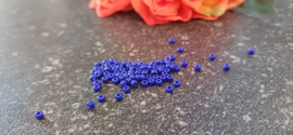 Seed beads Opaque Cobalt   8/0, 10 gram
