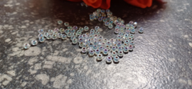 Rocailles Silverlined AB crystal 8/0, 5 gram