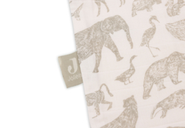 Slaapzak hydrofiel 70 cm Animals - Olive green