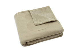 Deken Wieg 75x100cm Miffy Olive Green/Coral Fleece