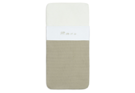 Laken wieg 75x100cm Animals Olive Green