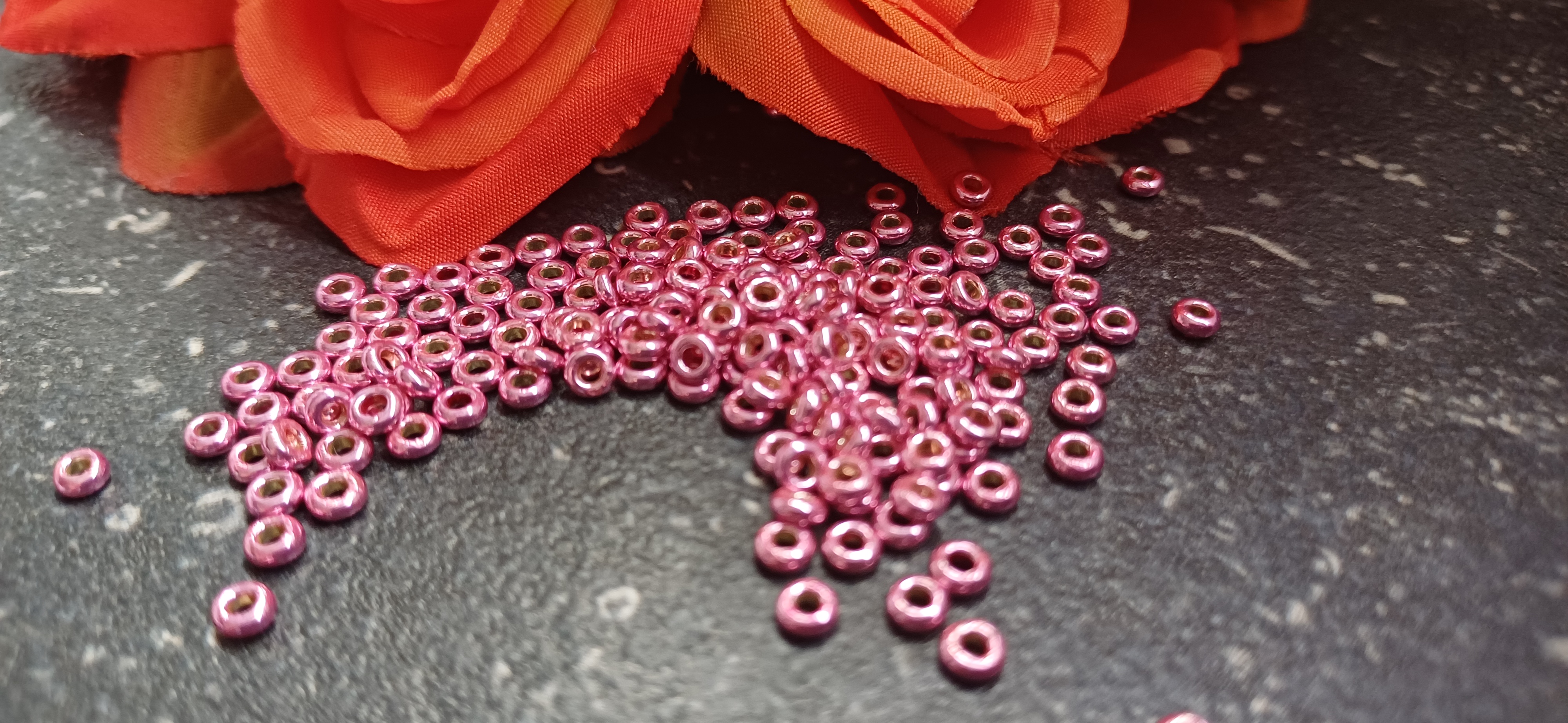 Demi Round Perma Finish Galvanized Pink lilac 8/0, 5 gram