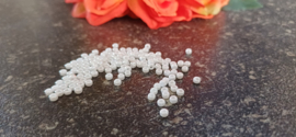 Rocailles  Ceylon White Pearl 8/0, 10 gram