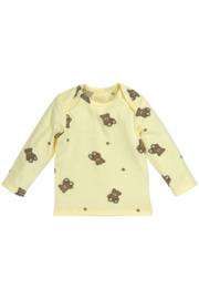 Meyco pyjama | 2-pack teddy bear soft yellow 62/68