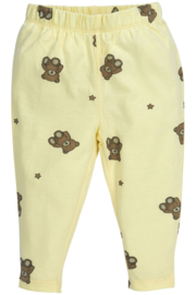 Meyco pyjama | 2-pack teddy bear soft yellow 62/68