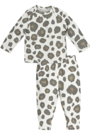 Meyco pyjama Panther neutraal - maat 86/92
