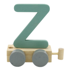 Letter trein - Z groen