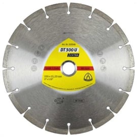 Diamantschijven DT 300 U 125 x 1,6 x 22,2 mm VPE 1