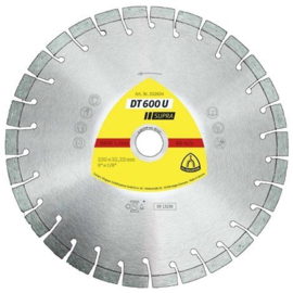 Diamantschijven DT 600 U 100 x 2,4 x 16,0 mm VPE 1