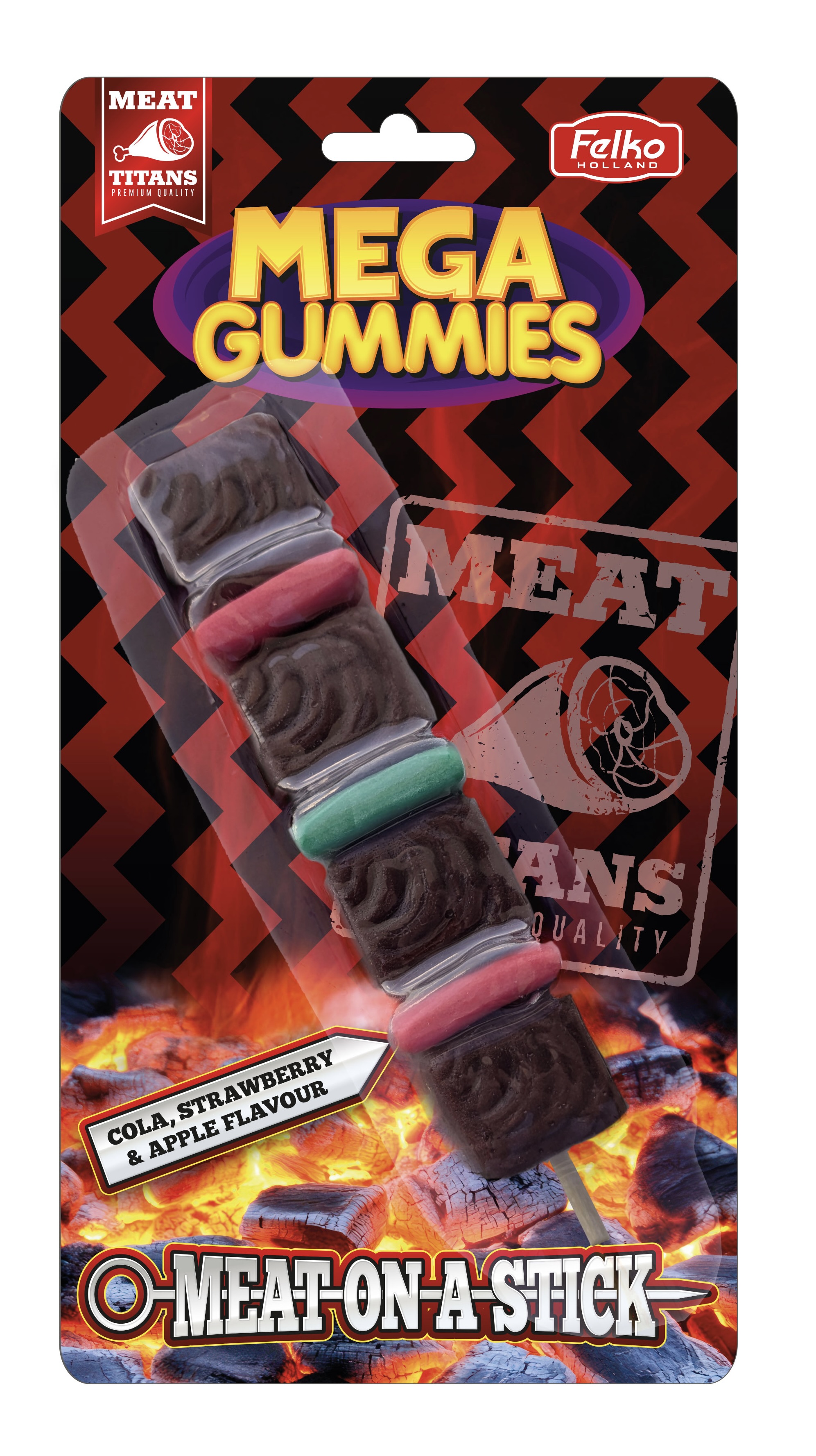 Mega Gummies - Meat Titans Meat on-a-stick