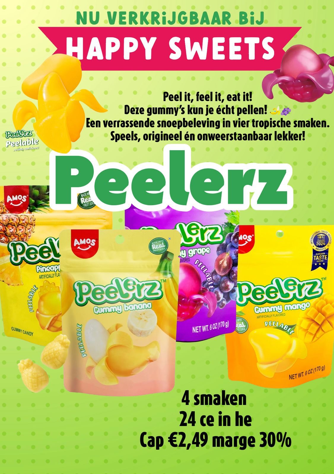 PEELERZ 4 smaken