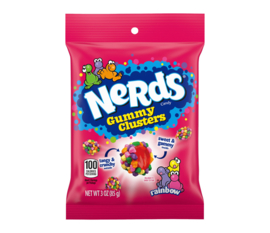 Nerds - Peg Bag Clusters Rainbow