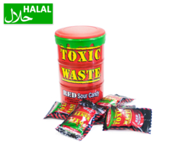Toxic Waste - Red Sour Candy Drum