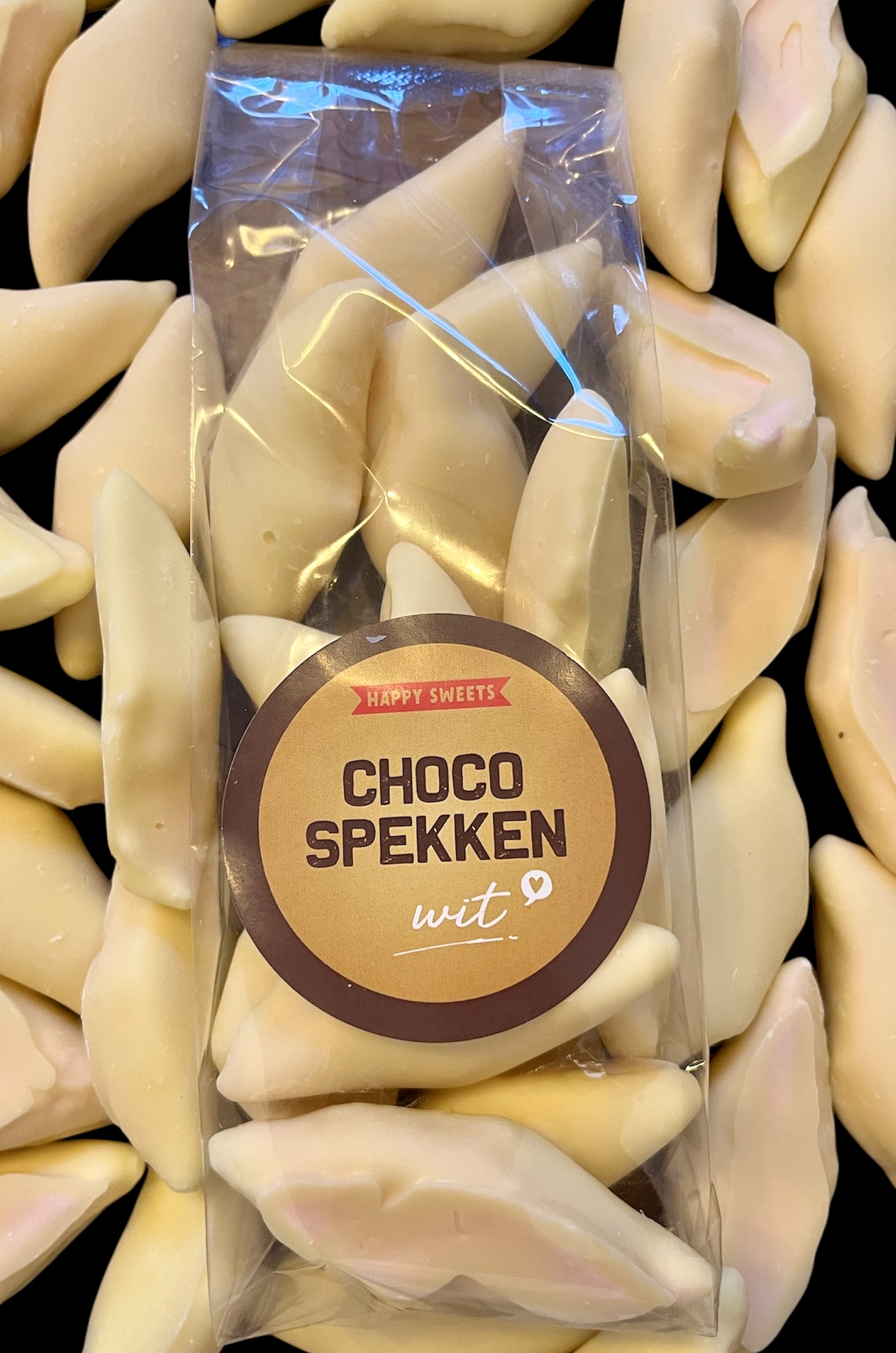 Chocospekken Wit - 130 gram