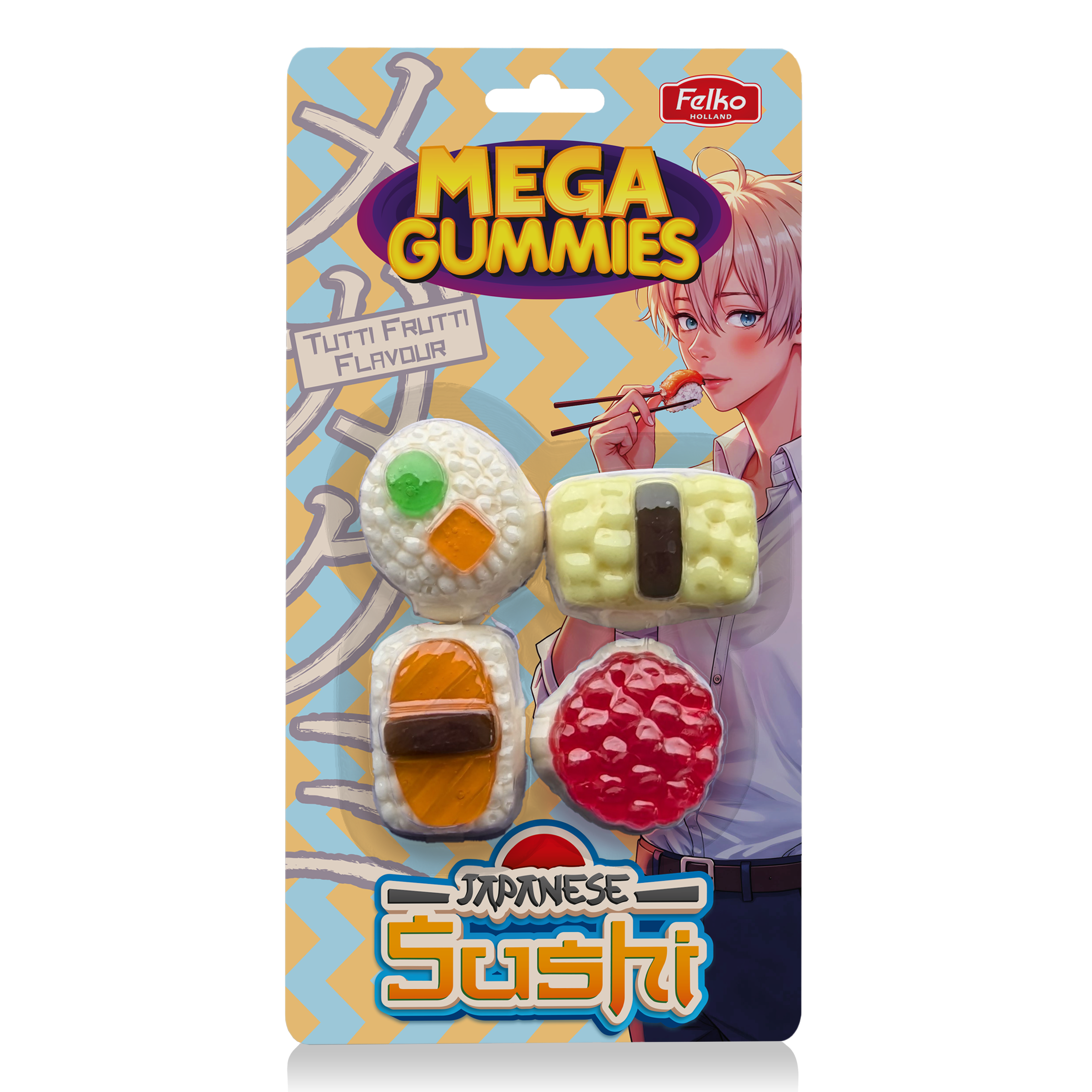Mega Gummies - Japanese Sushi
