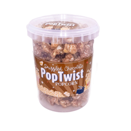 Poptwist - popcorn - drizzled chocolade