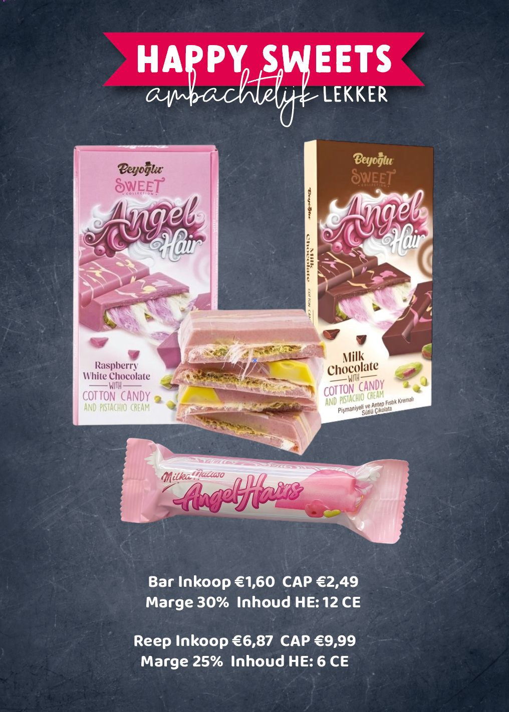 ANGEL HAIR chocolade