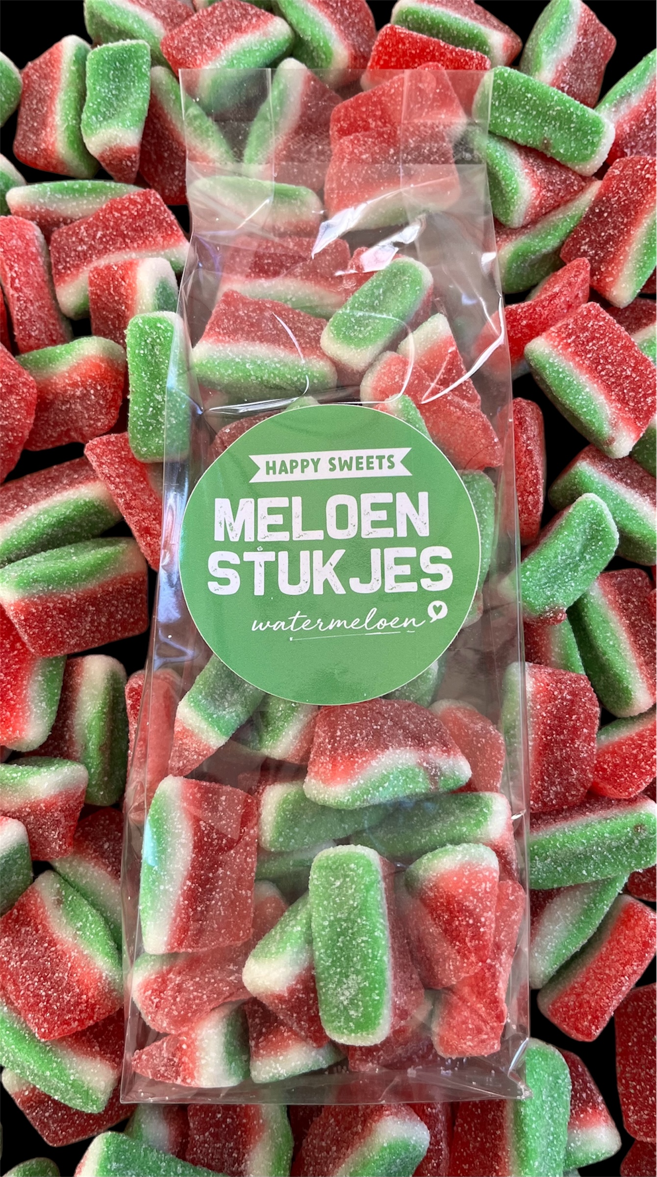 Meloenstukjes - 250 gram