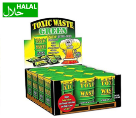 Toxic Waste - Green Sour Candy Drum