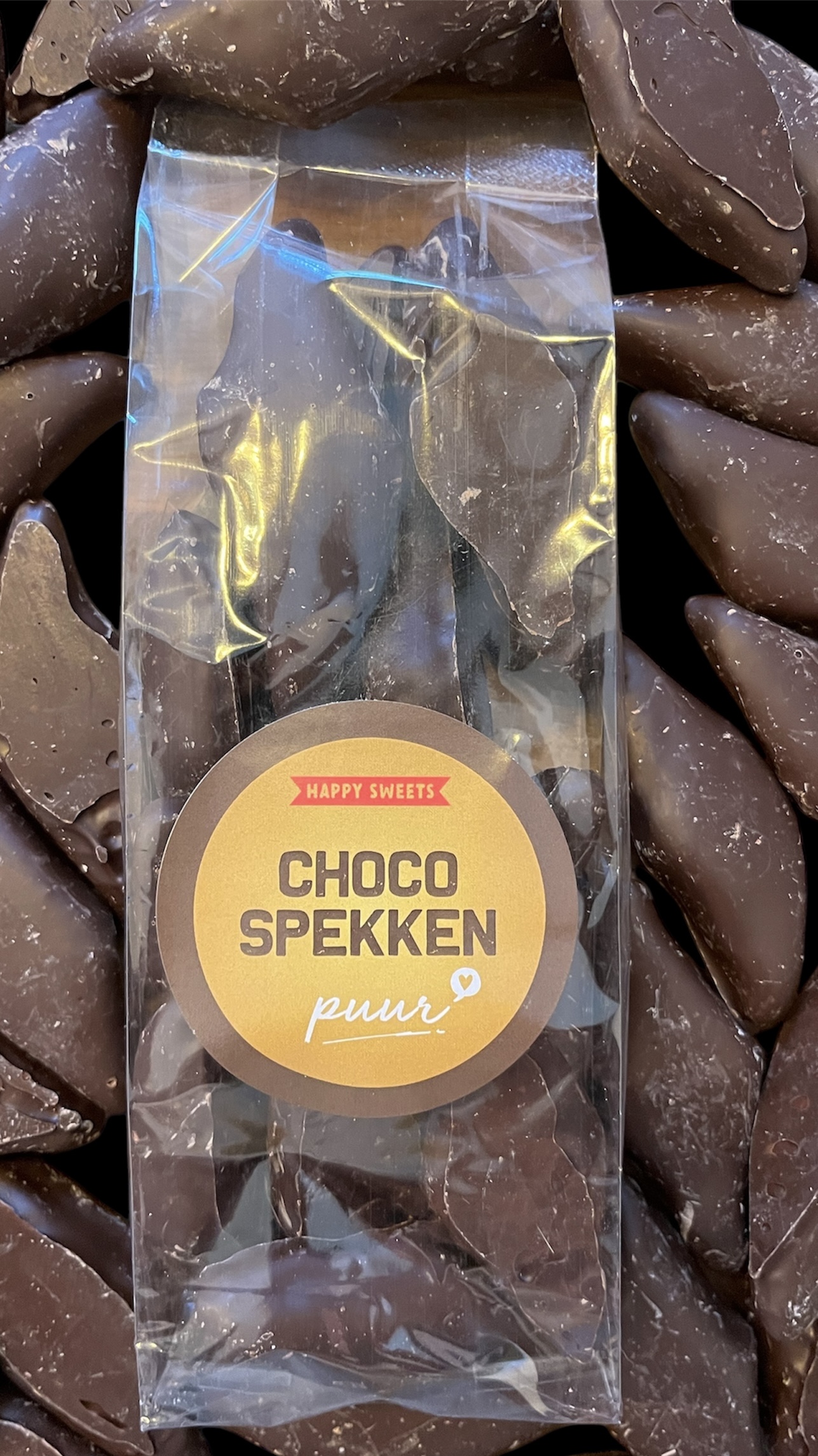 Chocospekken Puur - 130 gram