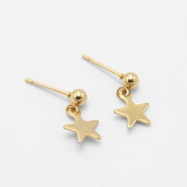 Star studs | Gold