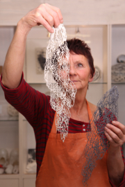 Workshop Patty Wouters -  Papierporselein, creatieve mogelijkheden