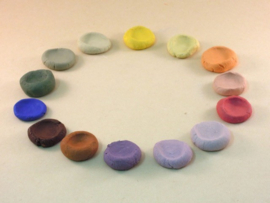 Workshop Netty Janssens / Kleur - krijtjes, slib en kerpa