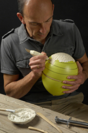 Workshop Guy van Leemput - Vlasporselein, flinterdunne porselein vormen en prachtige huiden