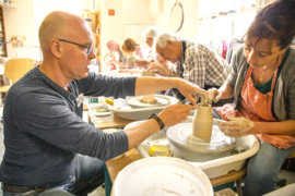 Workshop Imants Ancans - alle kneepjes van het pottenbakken