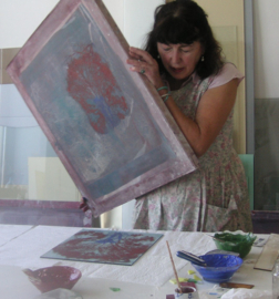 Maria Geszler Garzuly - Zeefdrukken op keramiek