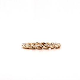 Gouden Torsade Ring