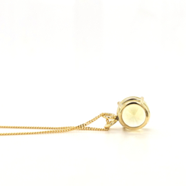 Gouden Hanger met Lemonkwarts